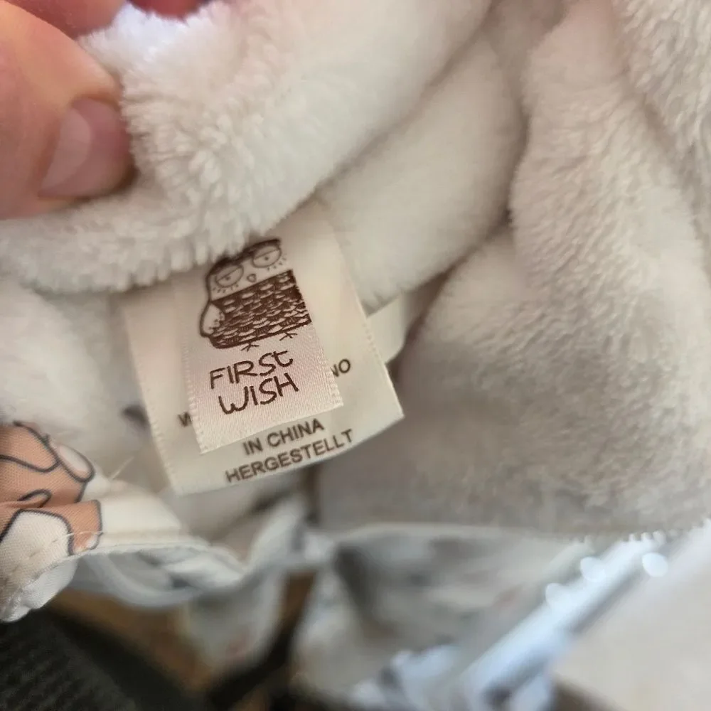 First Watch Baby Bunting Snowsuit Playsuit Warm Cozy Unisex Woodland 9-12 Months